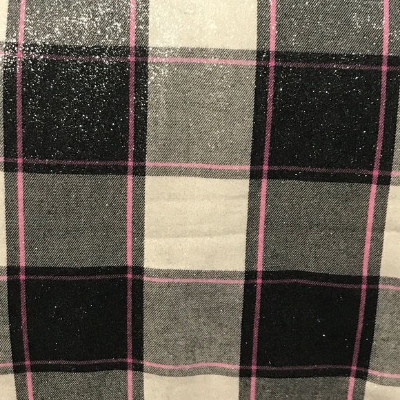 NWOT Victoria’s Secret metallic plaid sleep pants - Picture 11 of 11